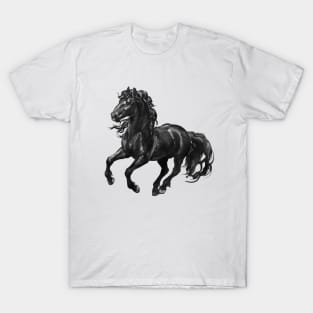 Friesian horse II T-Shirt